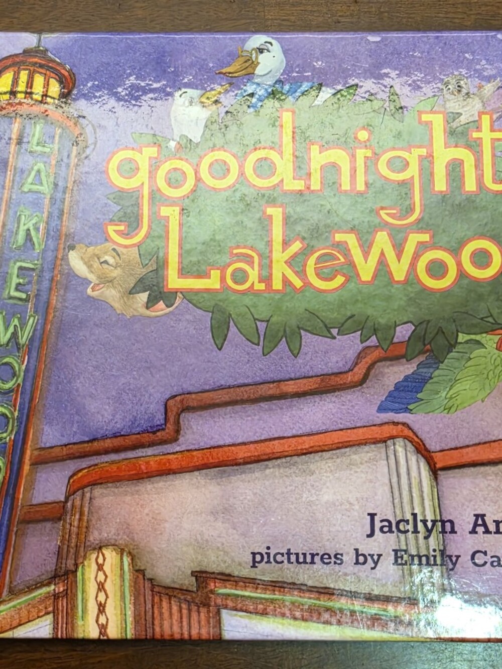 Goodnight Lakewood Children's Book - Purple Cover